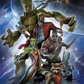 Castaways Guardians of the Galaxy Art Print unframed by Sideshow Collectibles